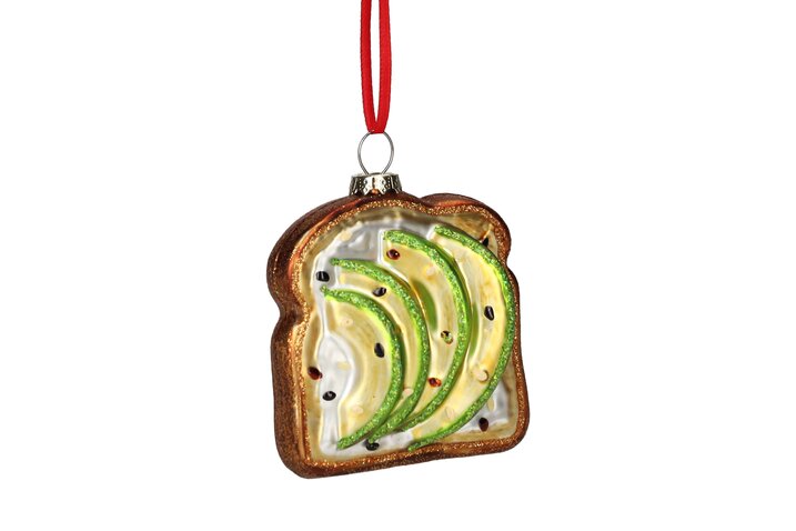 Hänger Avocado-Toast, braun/grün