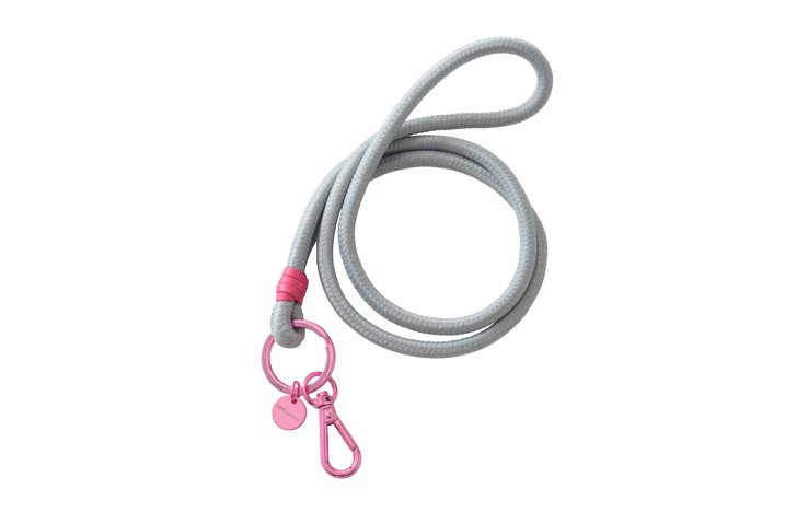 Metropolitan Neo Lanyard, flannel/pink, mit Karabiner