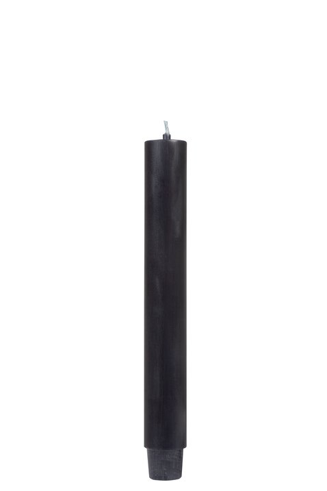 Taper Candle, L20cm, black