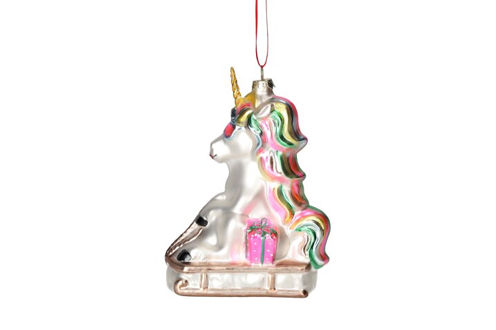 Hänger Einhorn, weiß