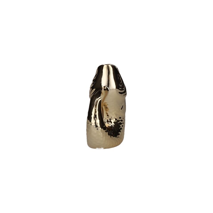 Monsieur Carafon, Fisch, Vase, XS, gold, 0,2 Liter