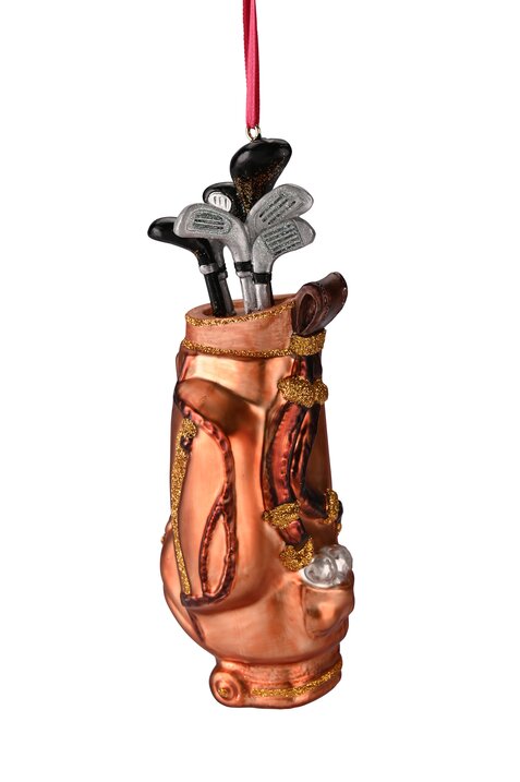 Hänger Golftasche, braun