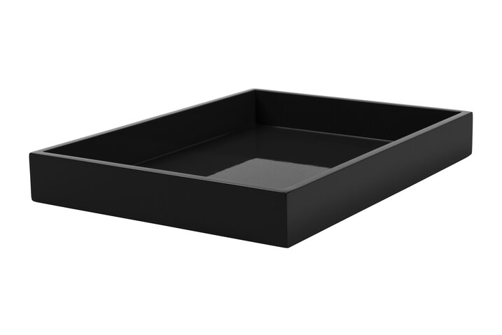 Spa, Tray, M, rect. (40,4x29,3x5cm), black