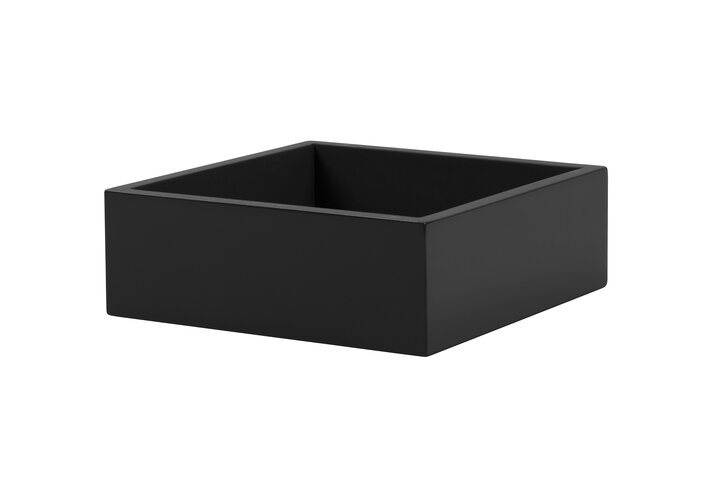 Spa, Box, S (19x19x7cm), schwarz