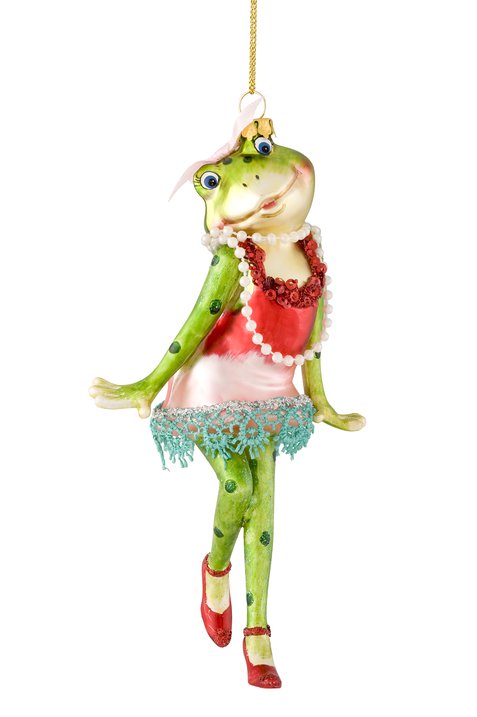 Hanger elegant frog lady