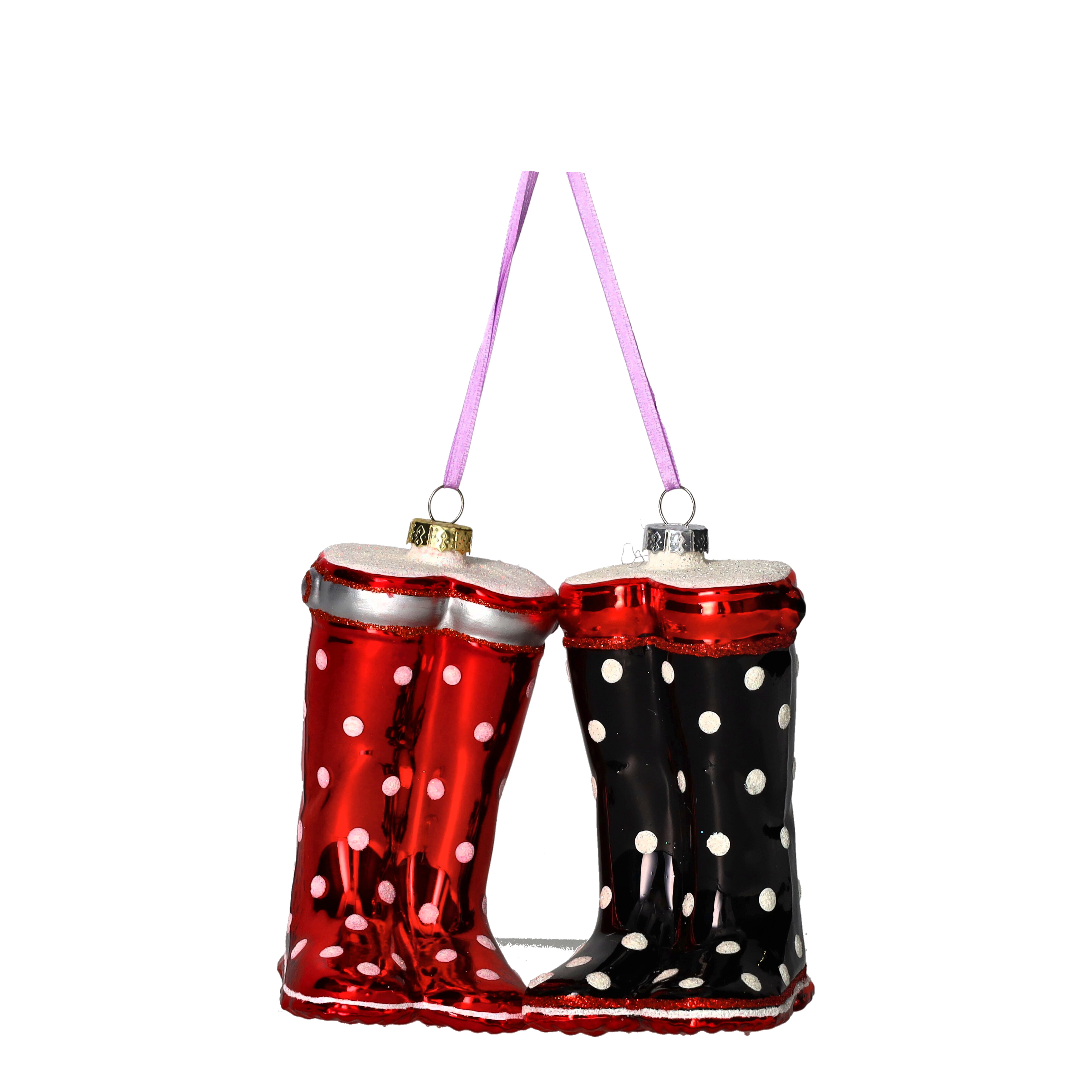 Hanger rubber boots, 2 assorted