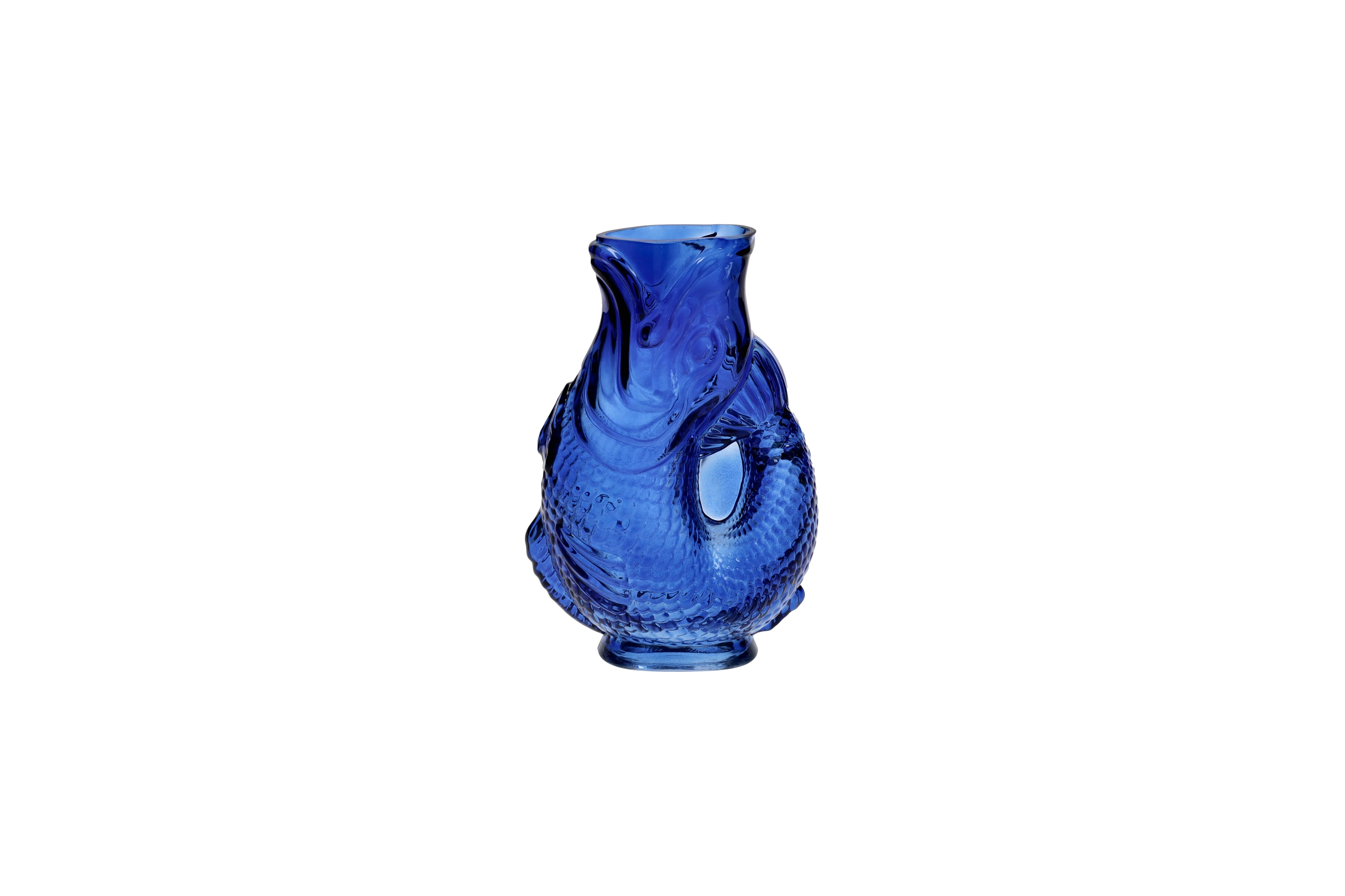 Jacquard, Fischvase XS(H16cm),
blau, gs