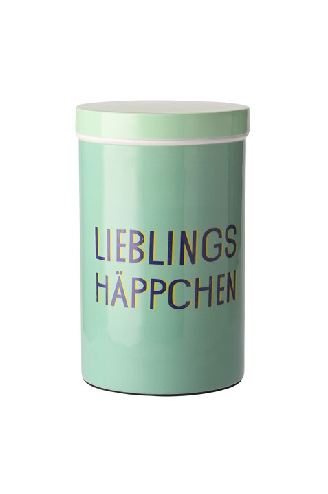 Love Pets, treat box, motive: Lieblingshäppchen, mint