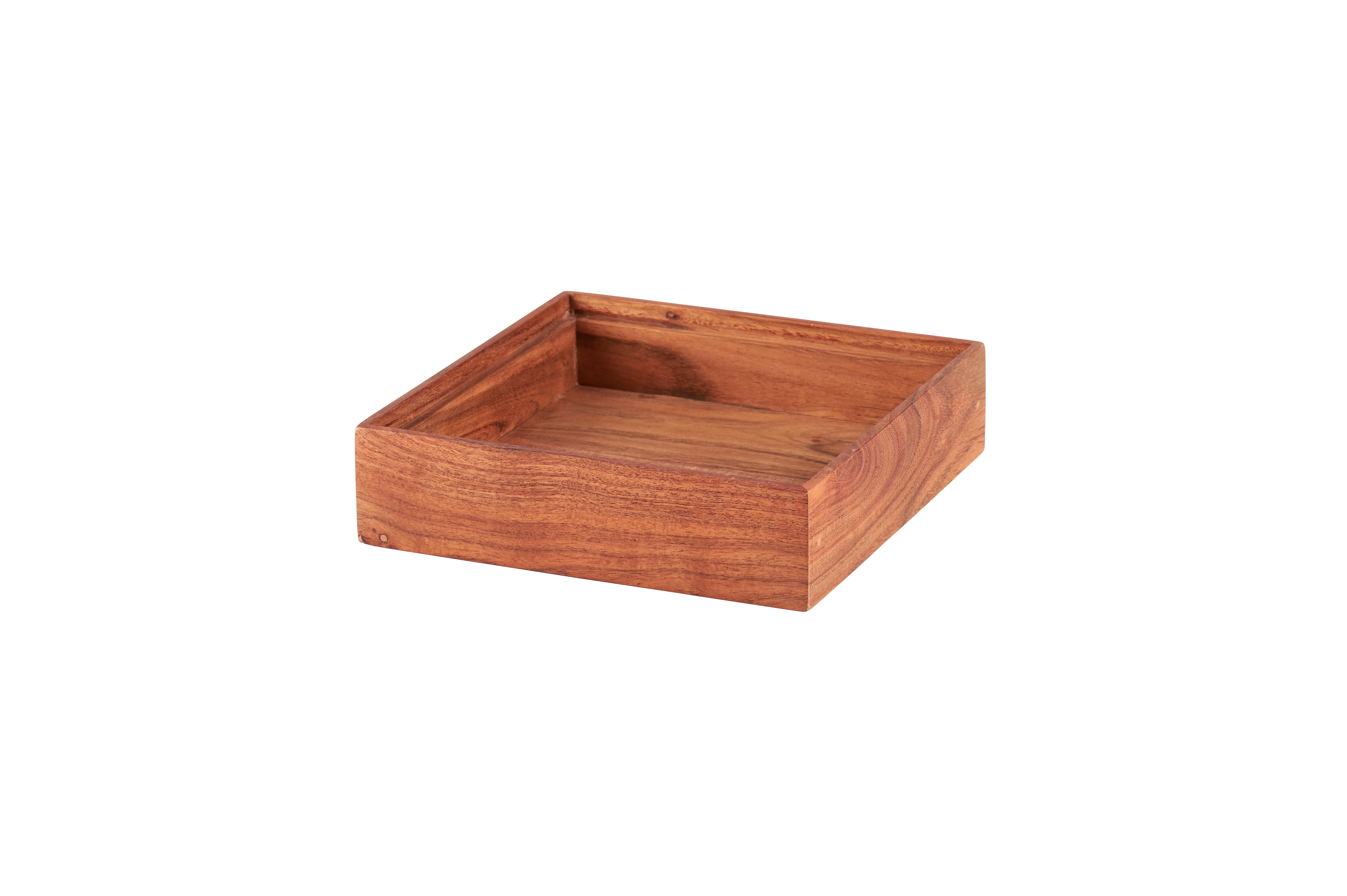 Bento, box, acacia wood, square, nature