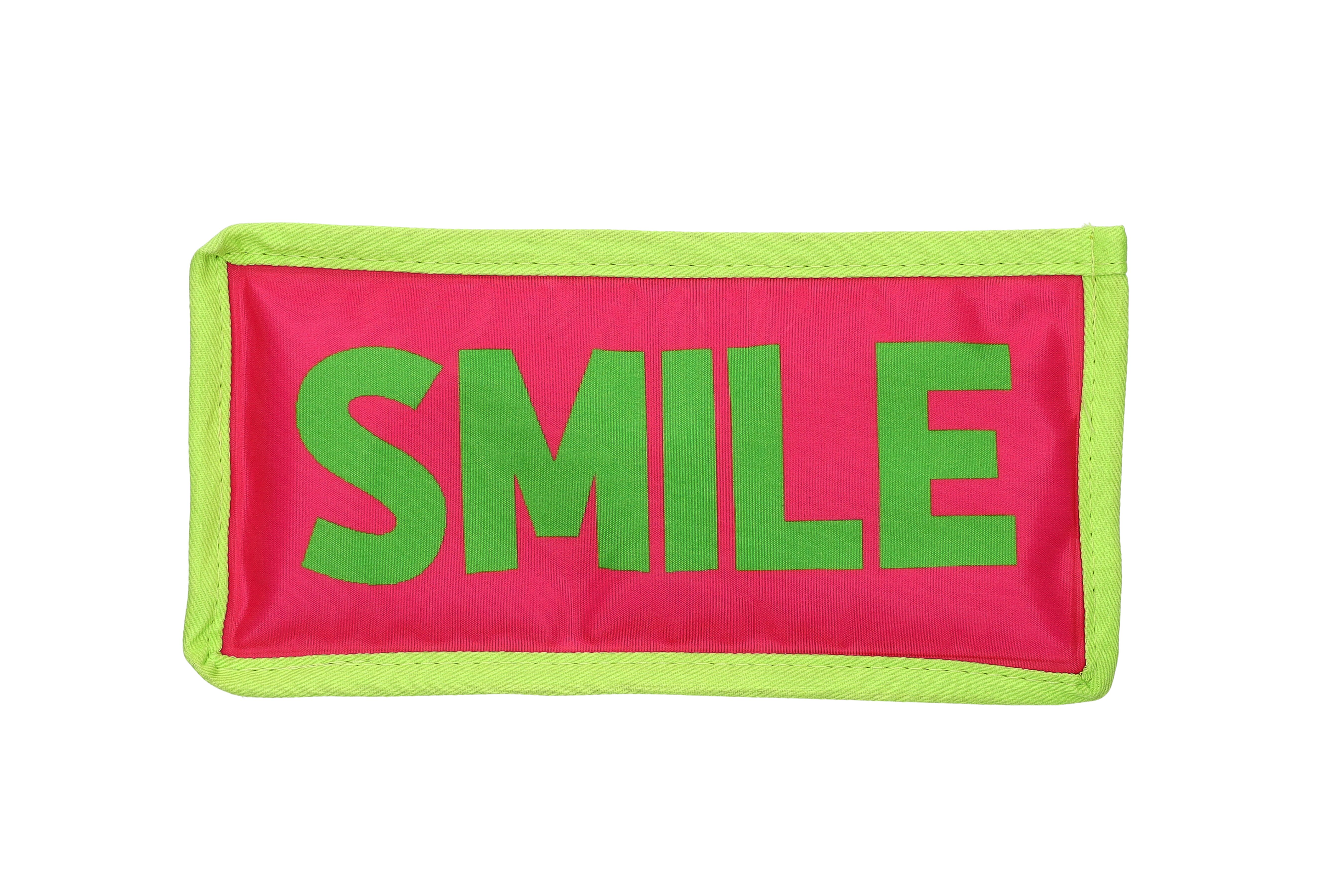 Petit Froid, refreshing pad m, motive: smile, hot pink/green