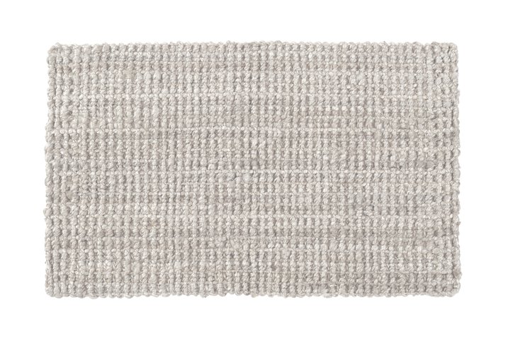 Hampton, Jute Matte, S, 75x45, weiß