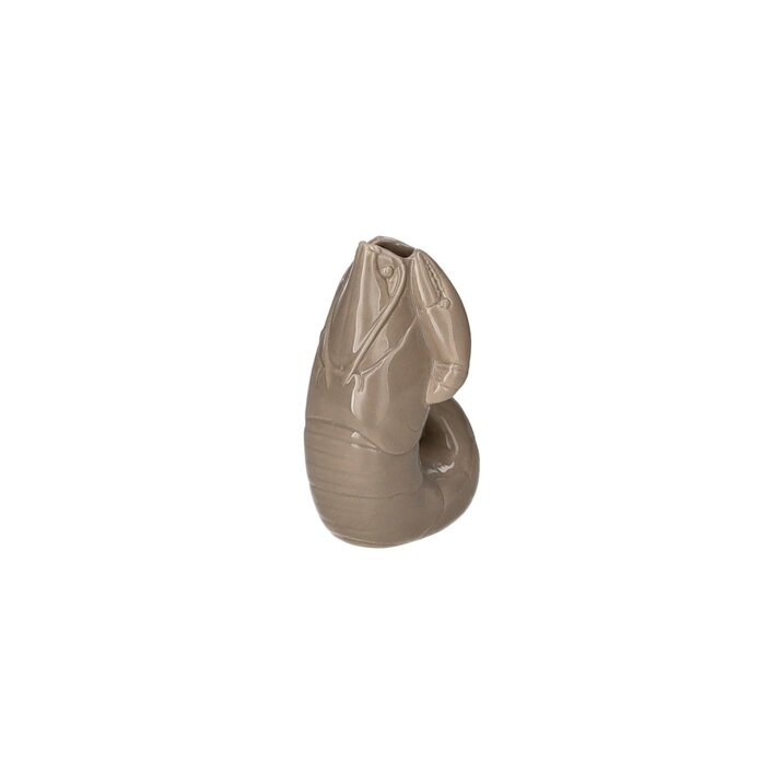 Madame Crevette, Hummer, Vase, XS, sandstone