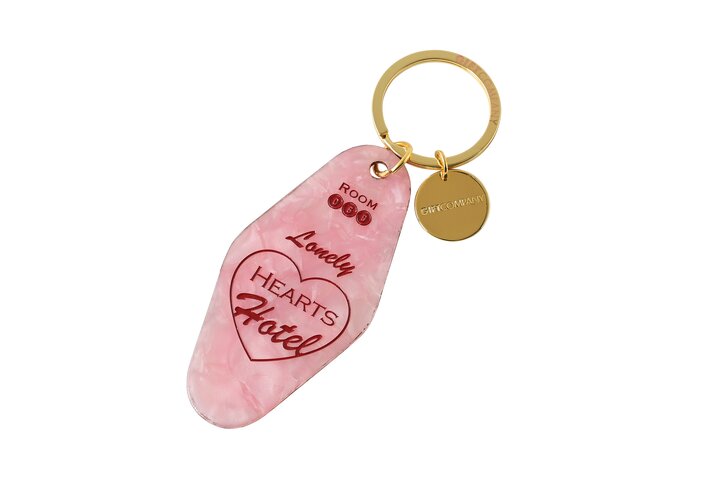 Key club by GC, Hotel Lonly Hearts, keyring,