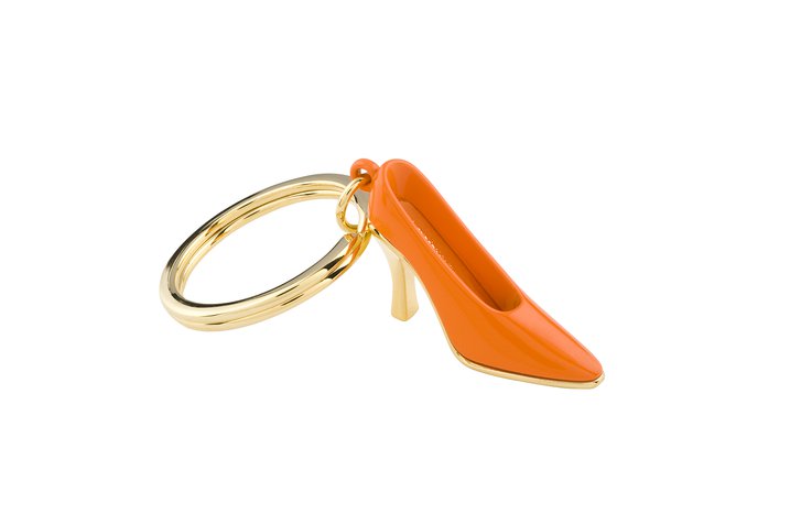 Pumps Schlüsselanhänger, orange