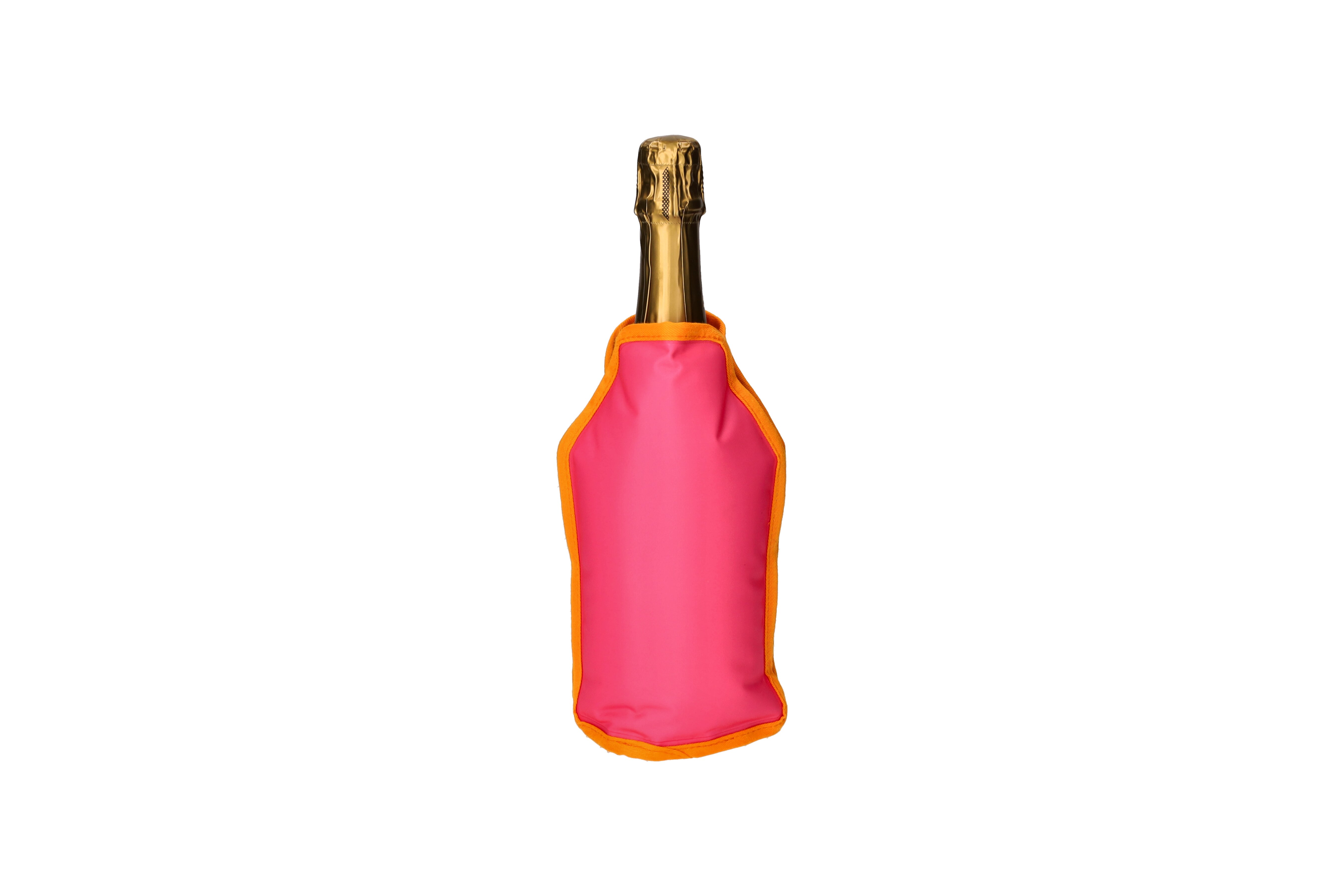 Froid, Kühlmanschette, Motiv: Discokugel, neon pink