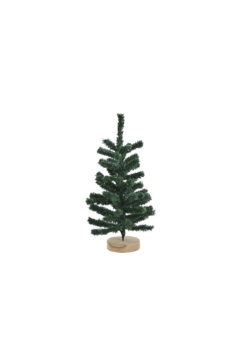 Silva, Deko-Weihnachtsbaum, beflockt, H30cm, grün