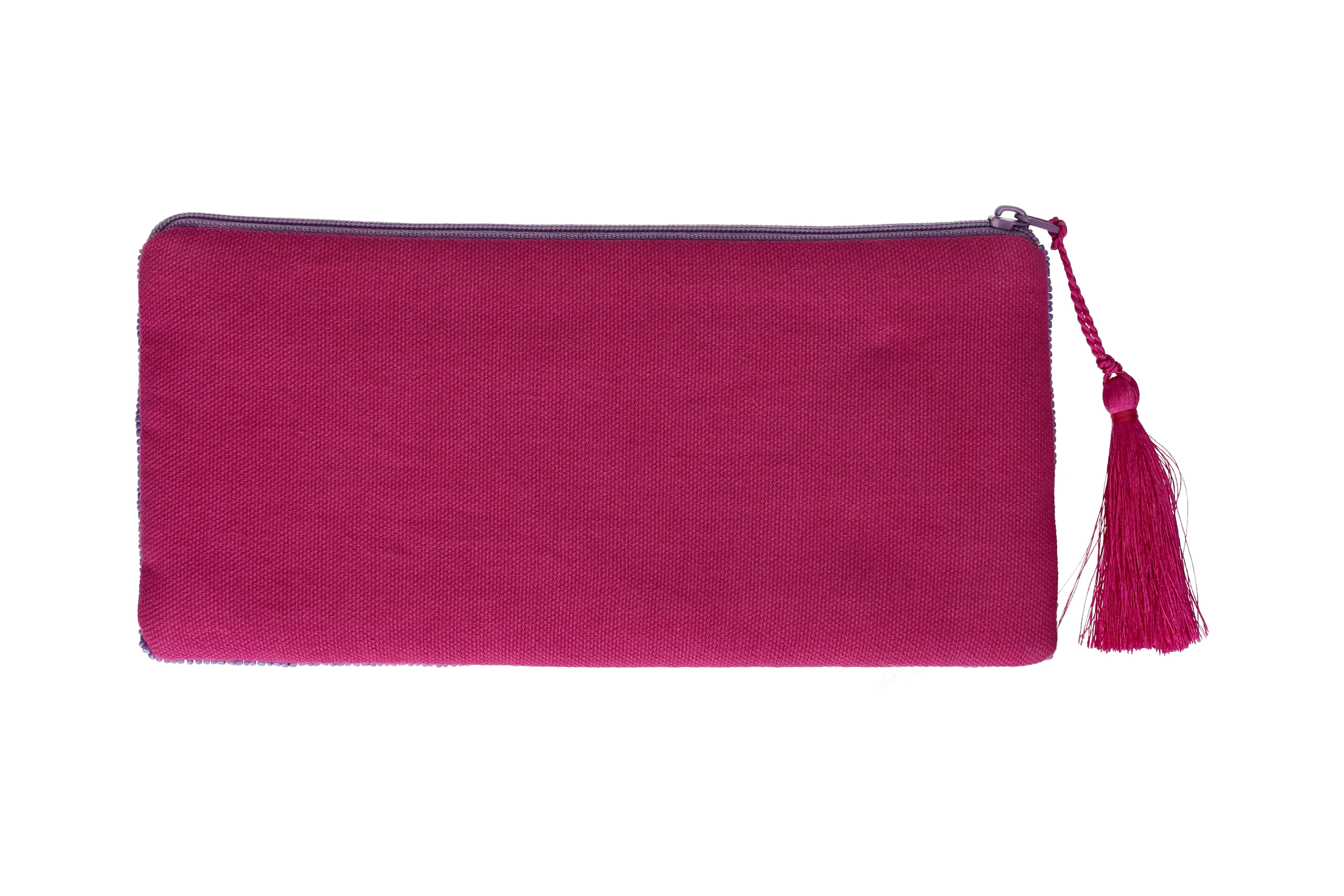 Elodie, cosmetic bag, L, motive: let´s makeup, pink/lila