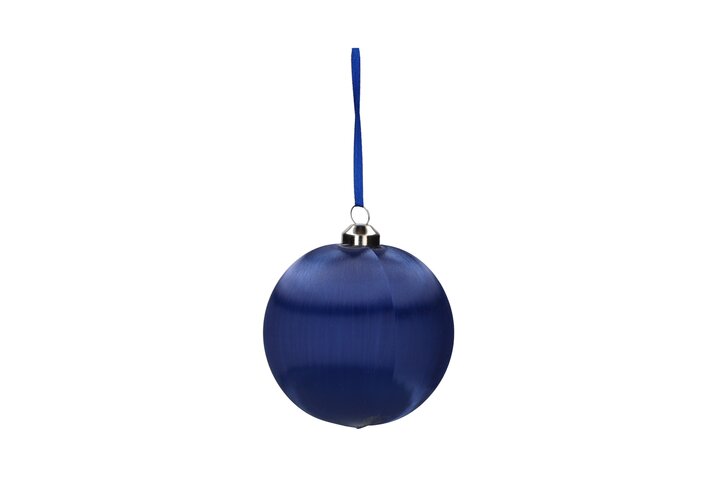 Chinois, christmas ball, 8cm, dark blue