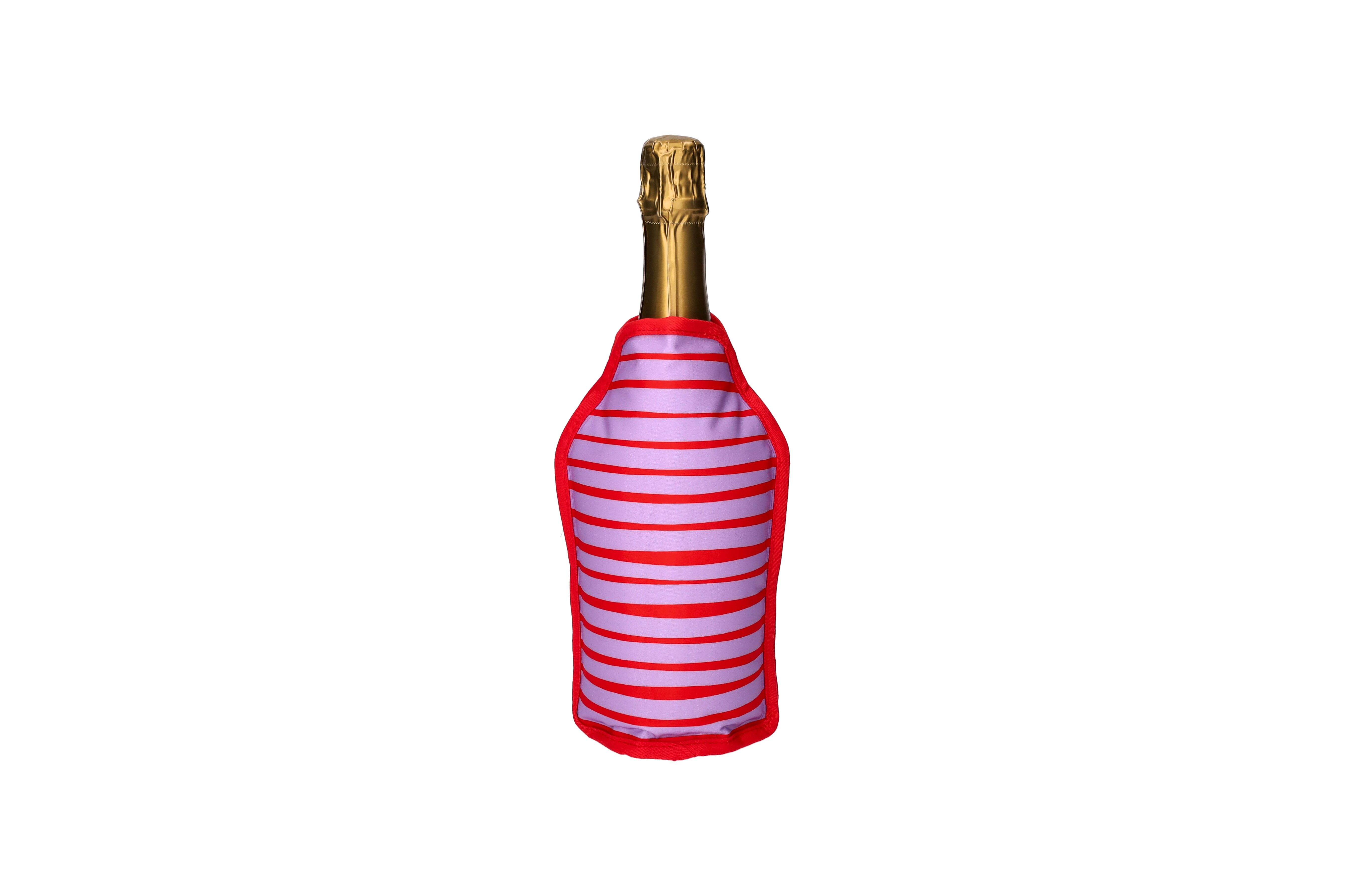 Froid, cooling sleeve, motive: lips, violet/red