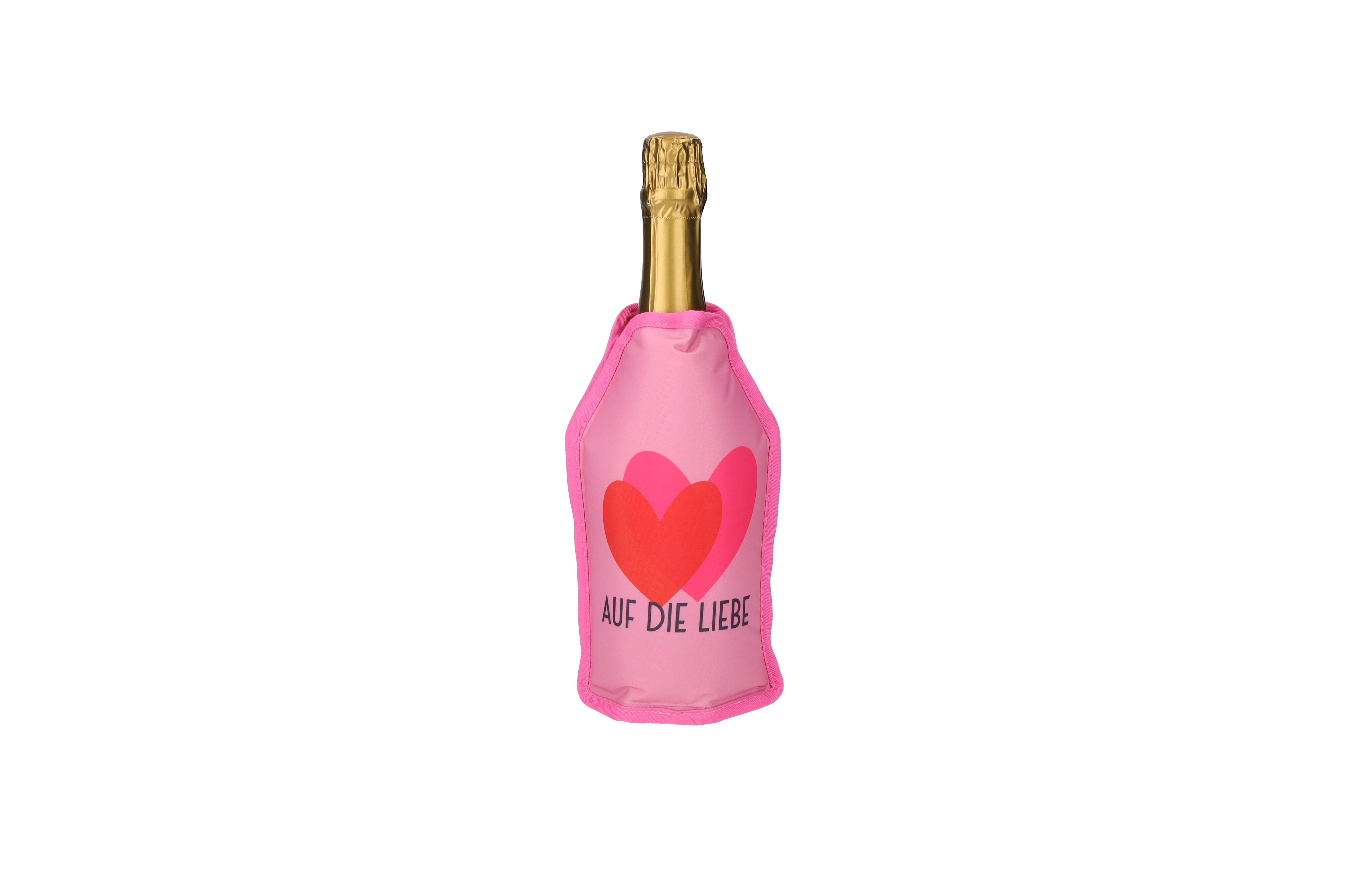 Froid, Kühlmanschette, Motiv: Auf die Liebe, rosa