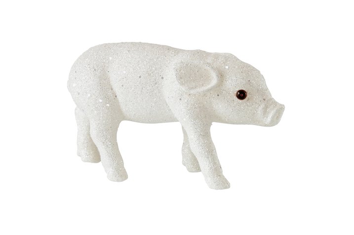 Solna glitter pig m, white