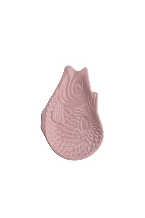 Monsieur Carafon, Fisch, Dekoteller, S, sea pink