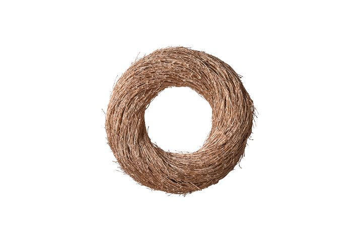 Hey, Kranz, M, D43cm, champagner