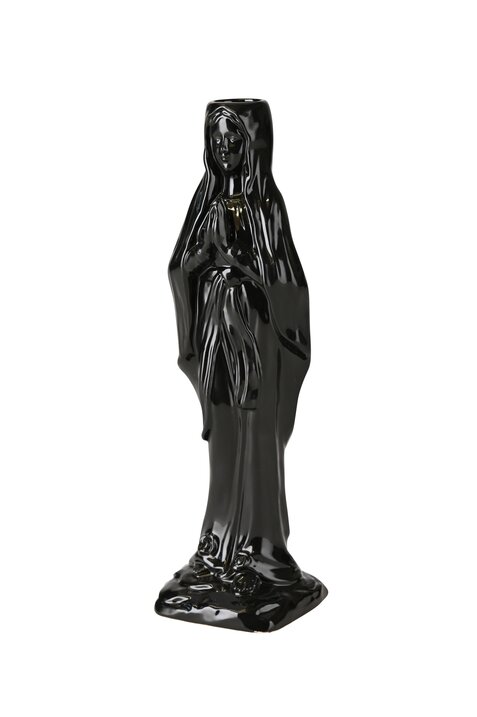 Cadonna, candle holder, Madonna, black