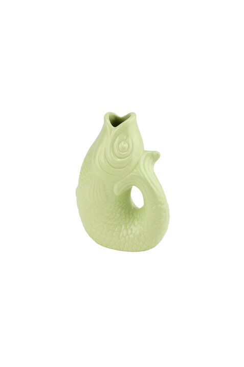 Monsieur Carafon, Fisch, Vase, XS, seafoam, 0,2 Liter