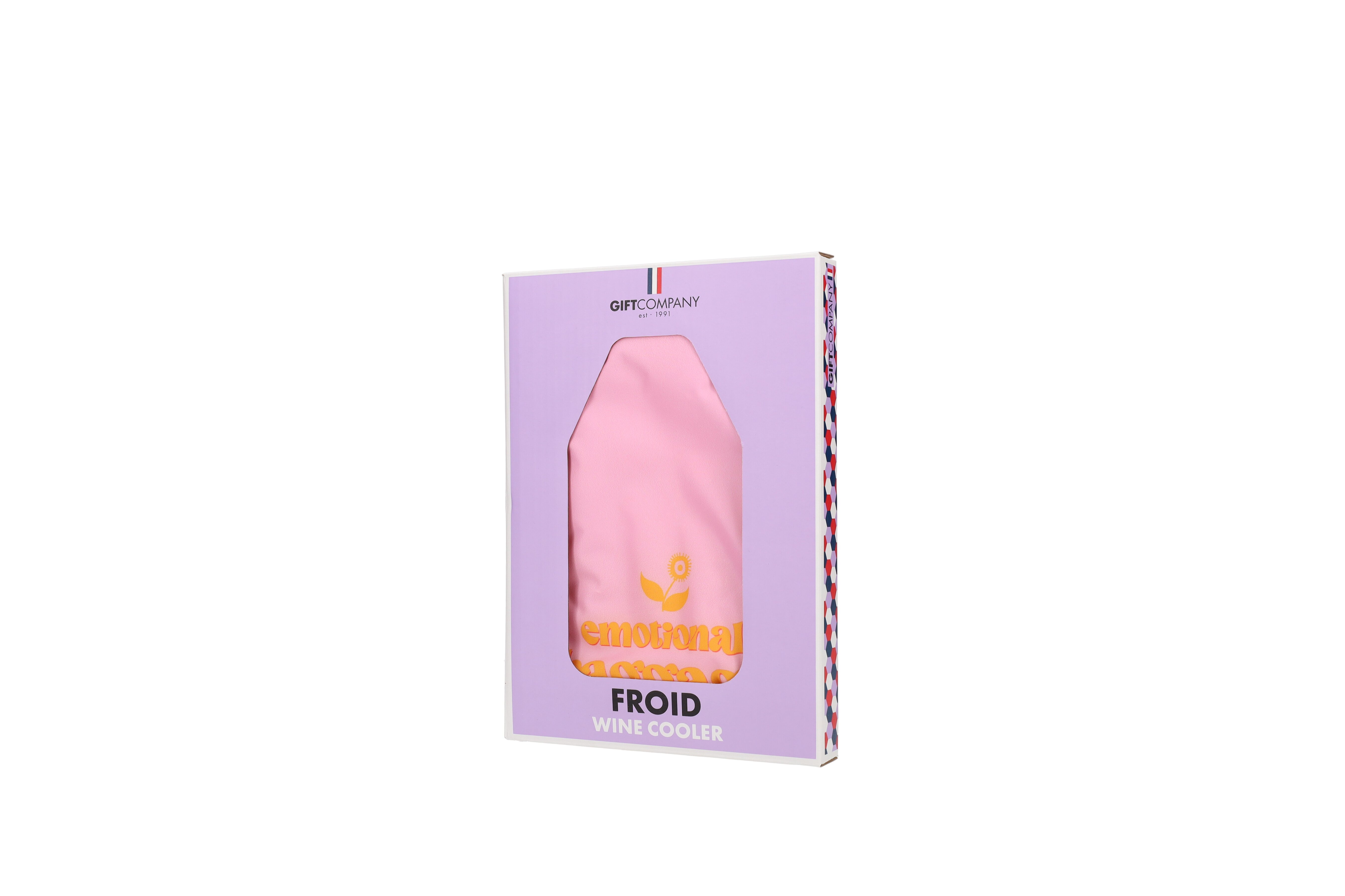 Froid, Kühlmanschette, Motiv: Emotional baggage, rosa/orange