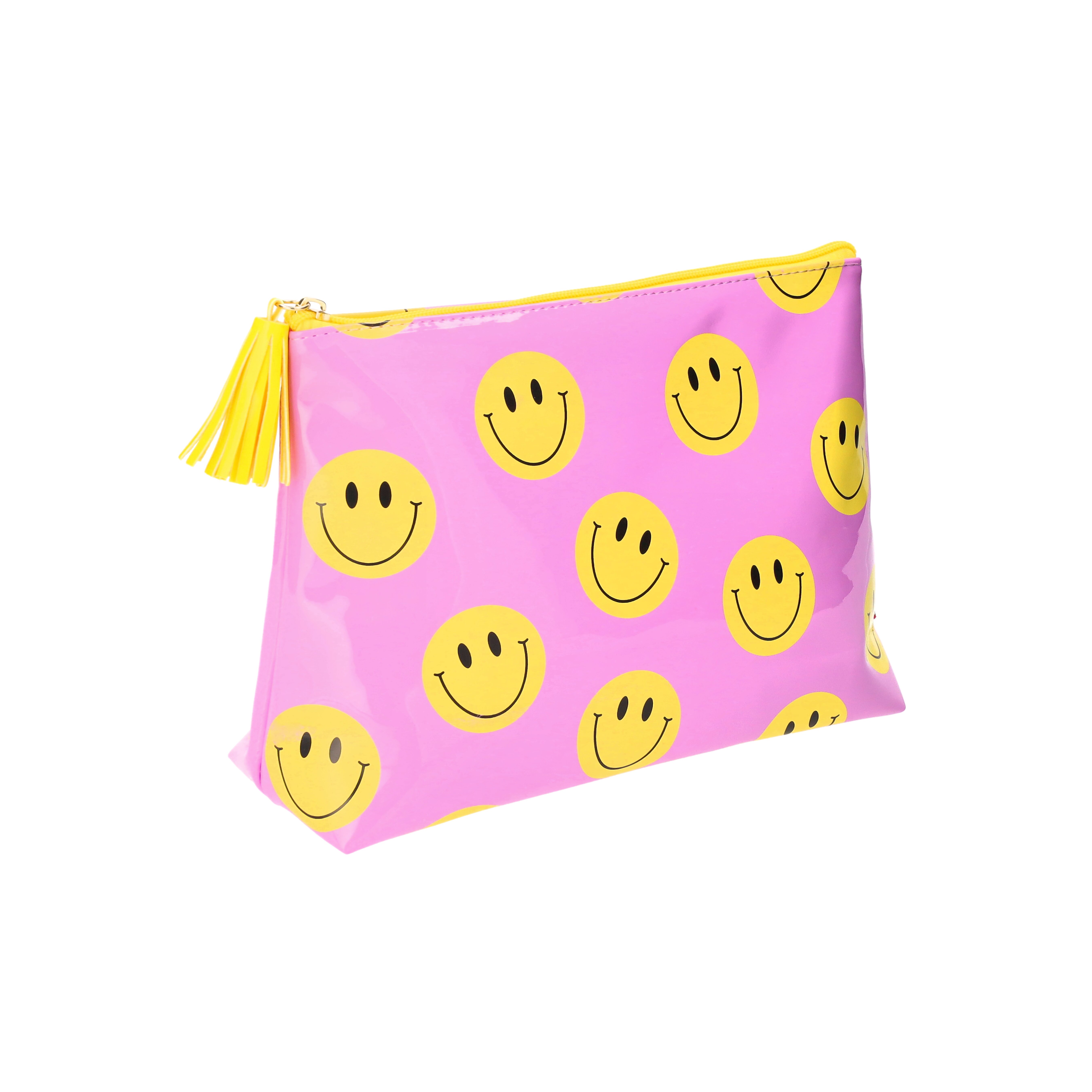 Voyage, Kosmetiktasche Smile, lila/gelb