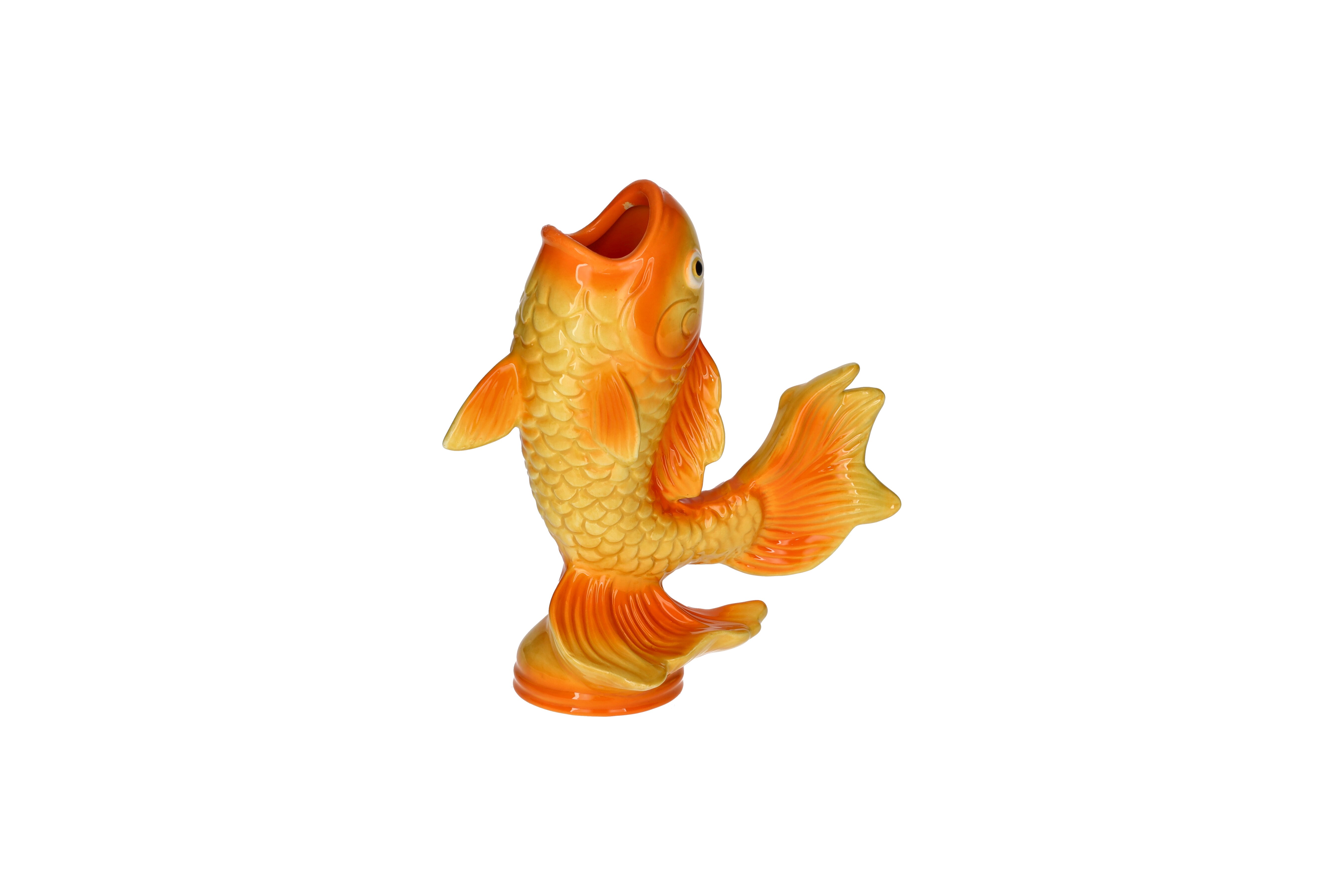 Mignon,Vase, Fisch, S, orange