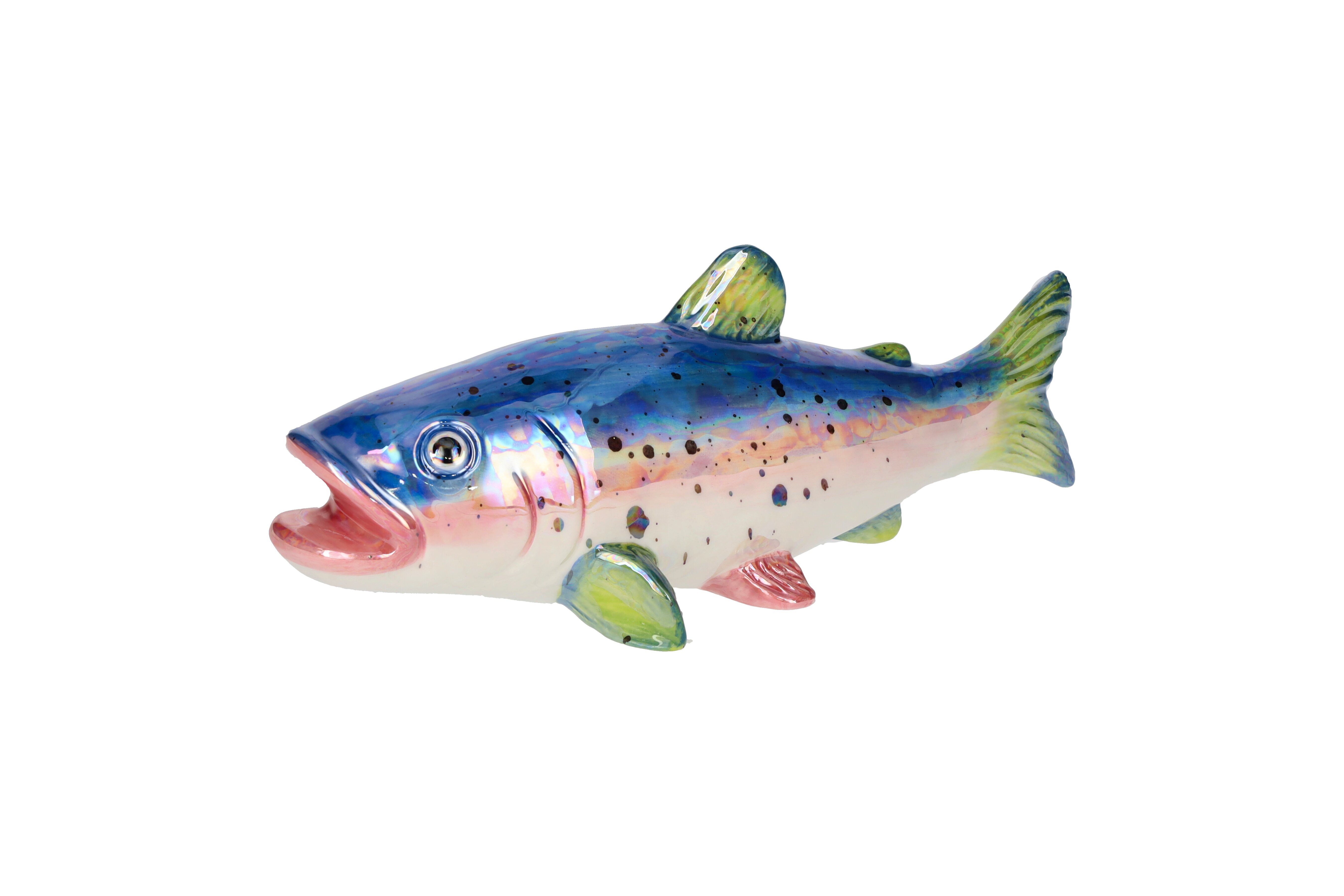Mignon,deco fish, carp, M, blue/pink