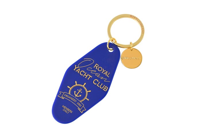 Key Club by GC, Schlüsselanhänger, Royal Yacht Club, blau