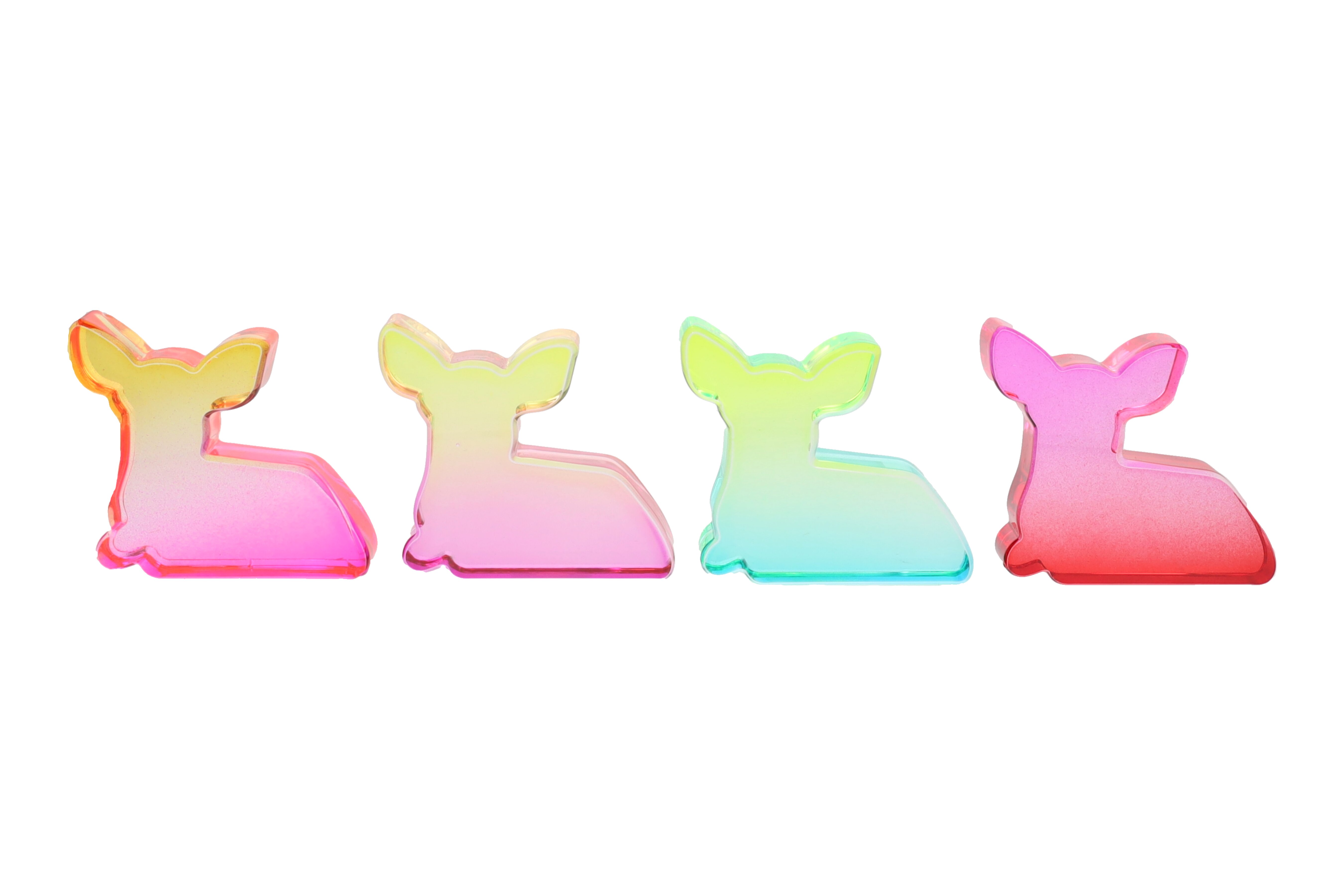 Honey Reh flach, 4fach sortiert