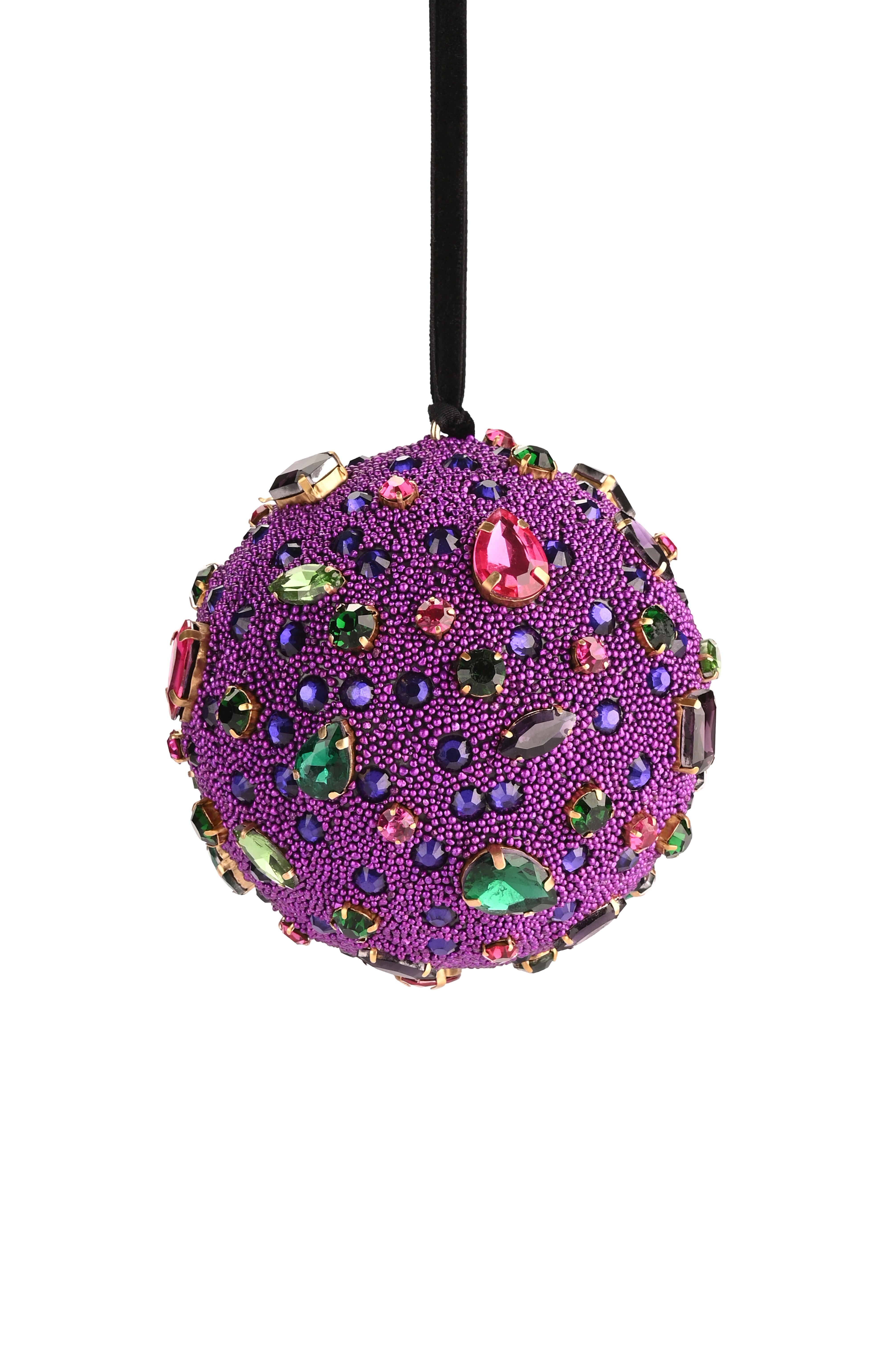Opium, Weihnachtskugel, 10cm, lila