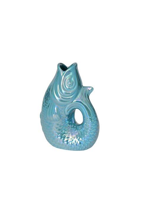 Monsieur Carafon, Fish, vase, XS, rainbow ocean, 0,2 liter