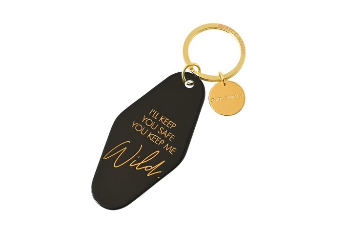 Key club by GC, Wild, keyring, black