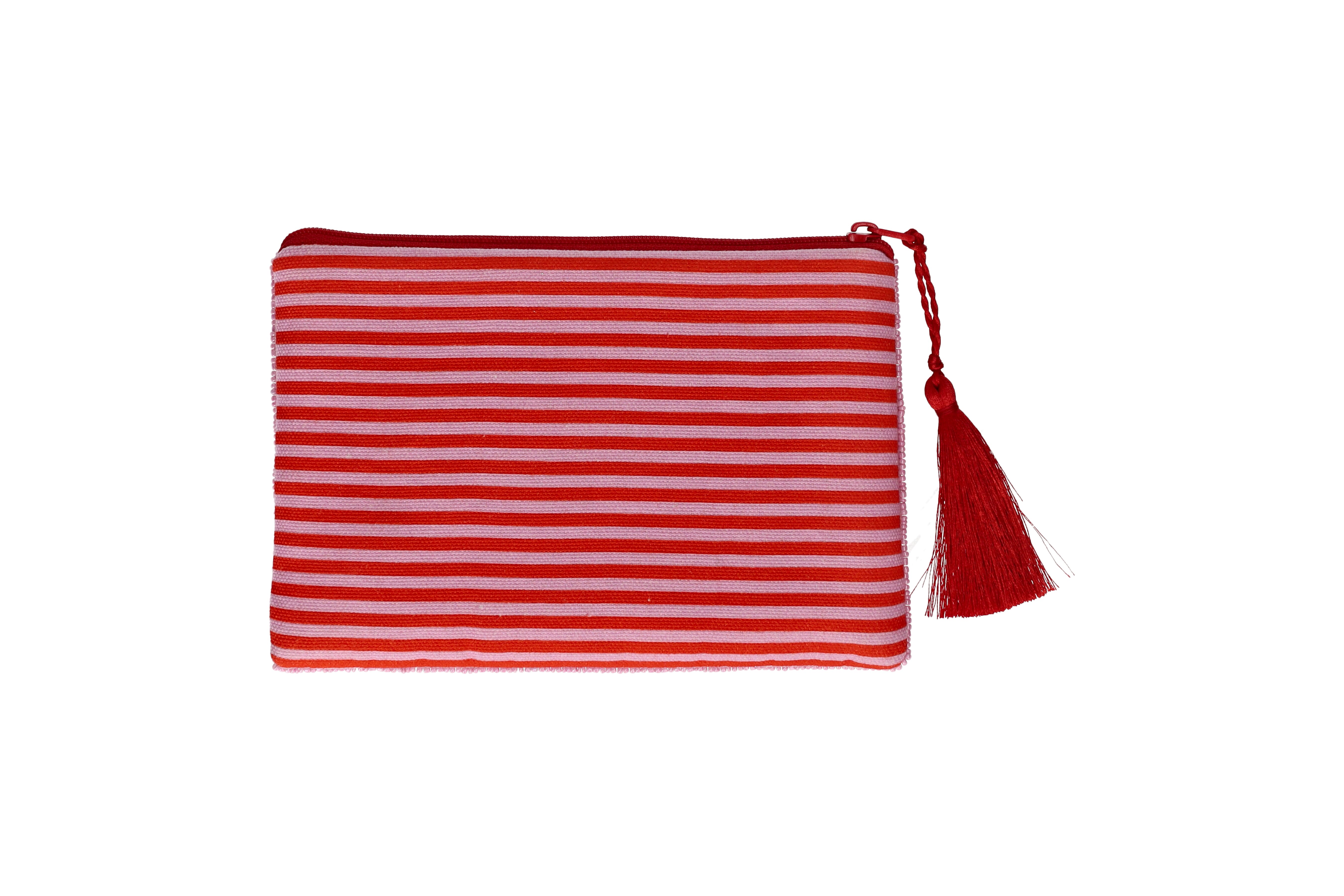 Elodie, cosmetic bag, M, motive: holy heart, pink