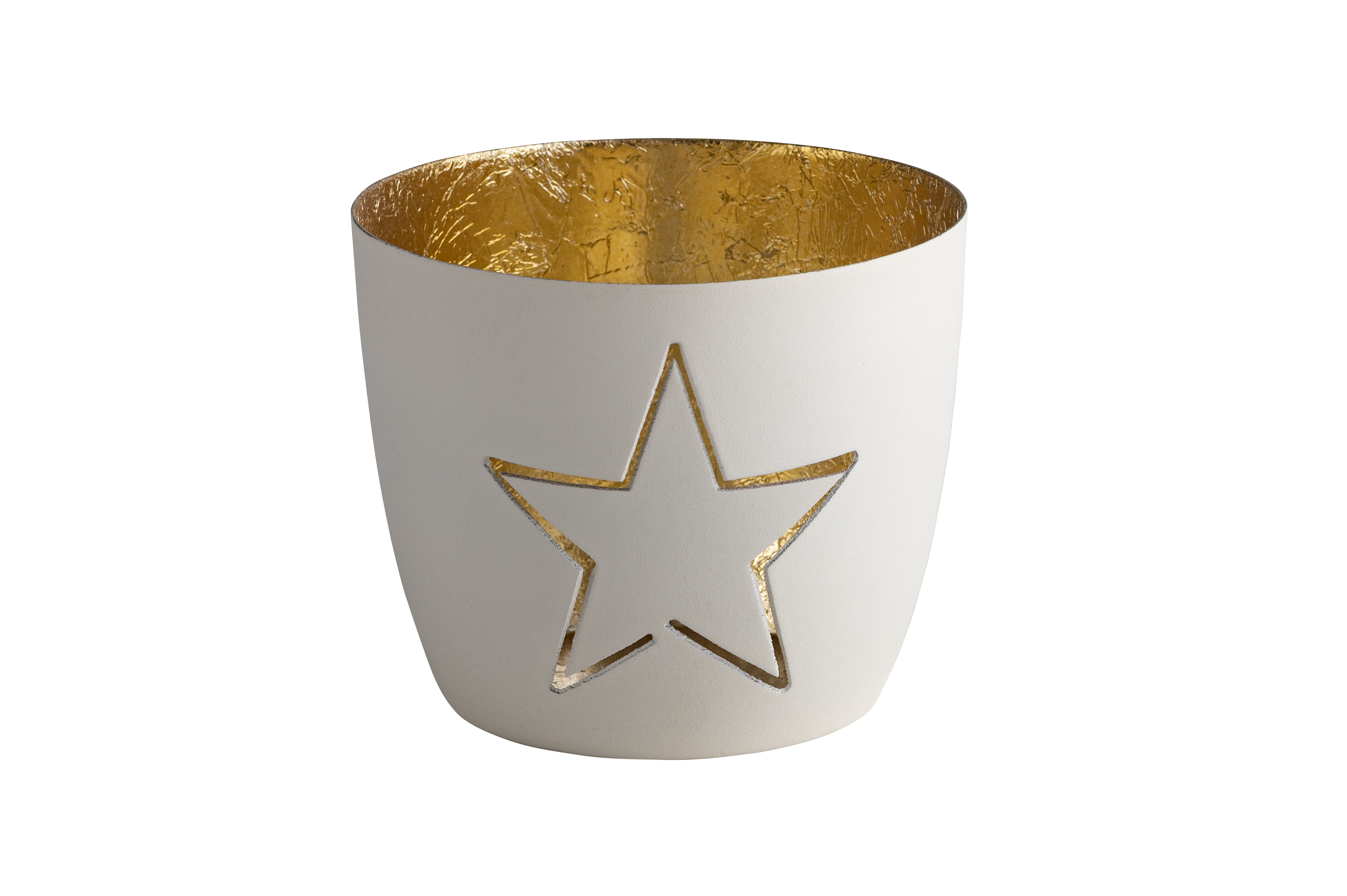 Madsras, votive, M, motive: star, white/gold