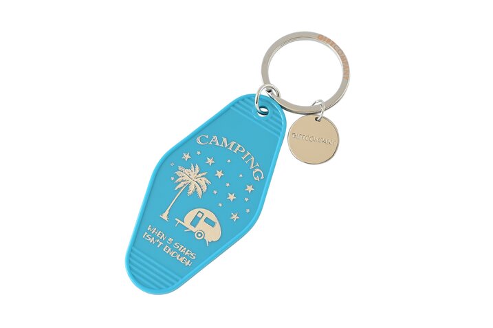 Key club by GC, Camping, keyring, blue