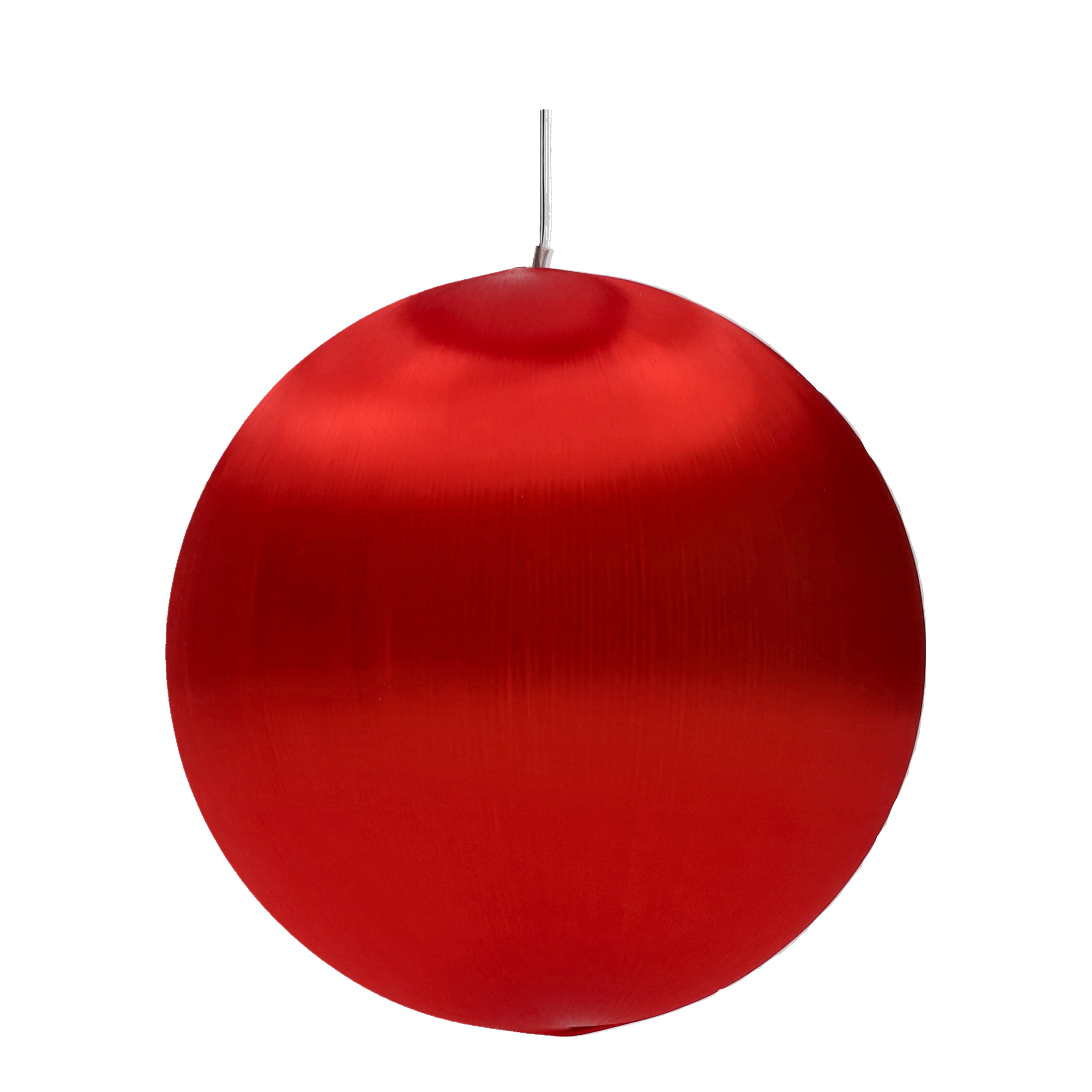 Chinois, LED Weihnachtskugel, 15cm, rot