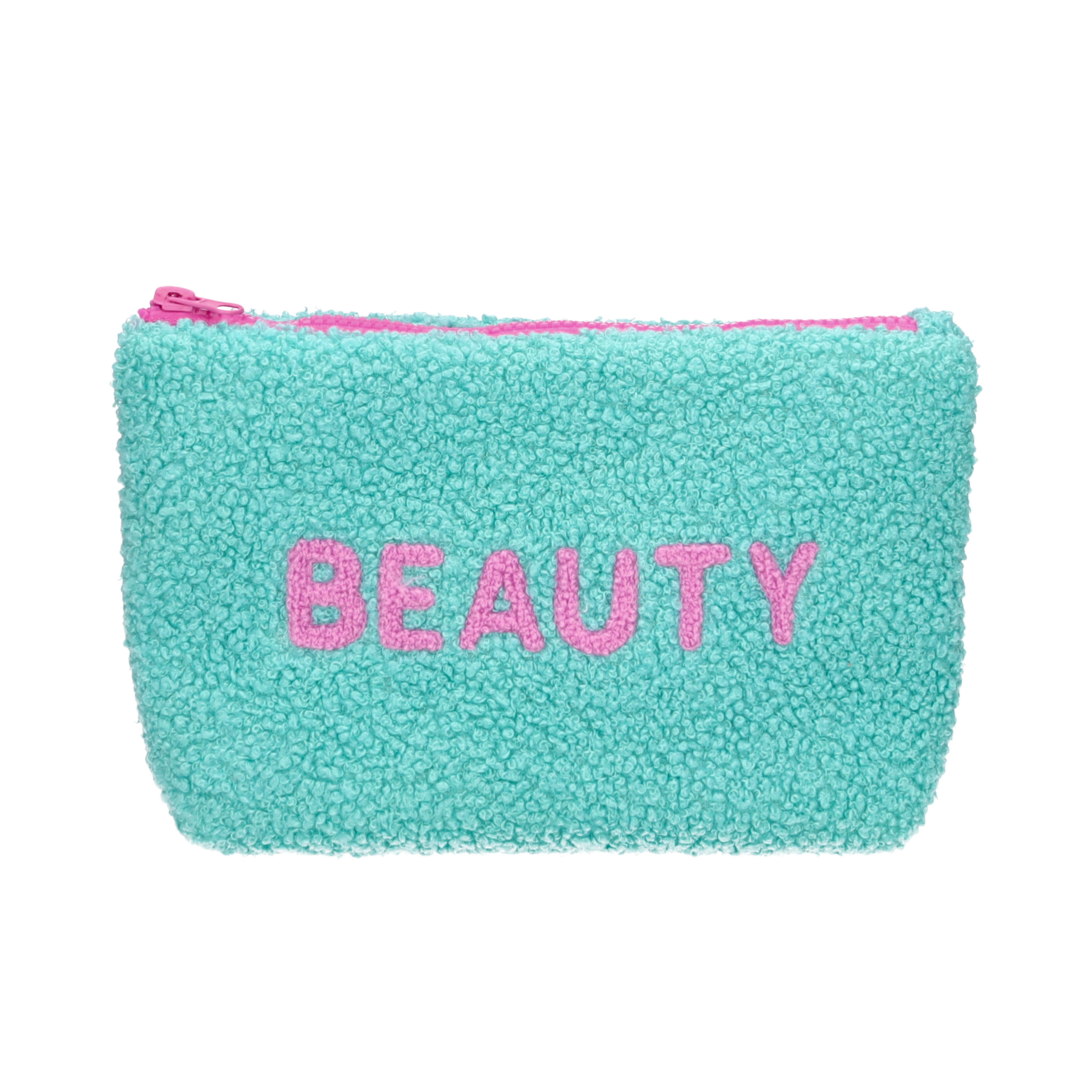 Voyage, Teddy Tasche Beauty, M, türkis