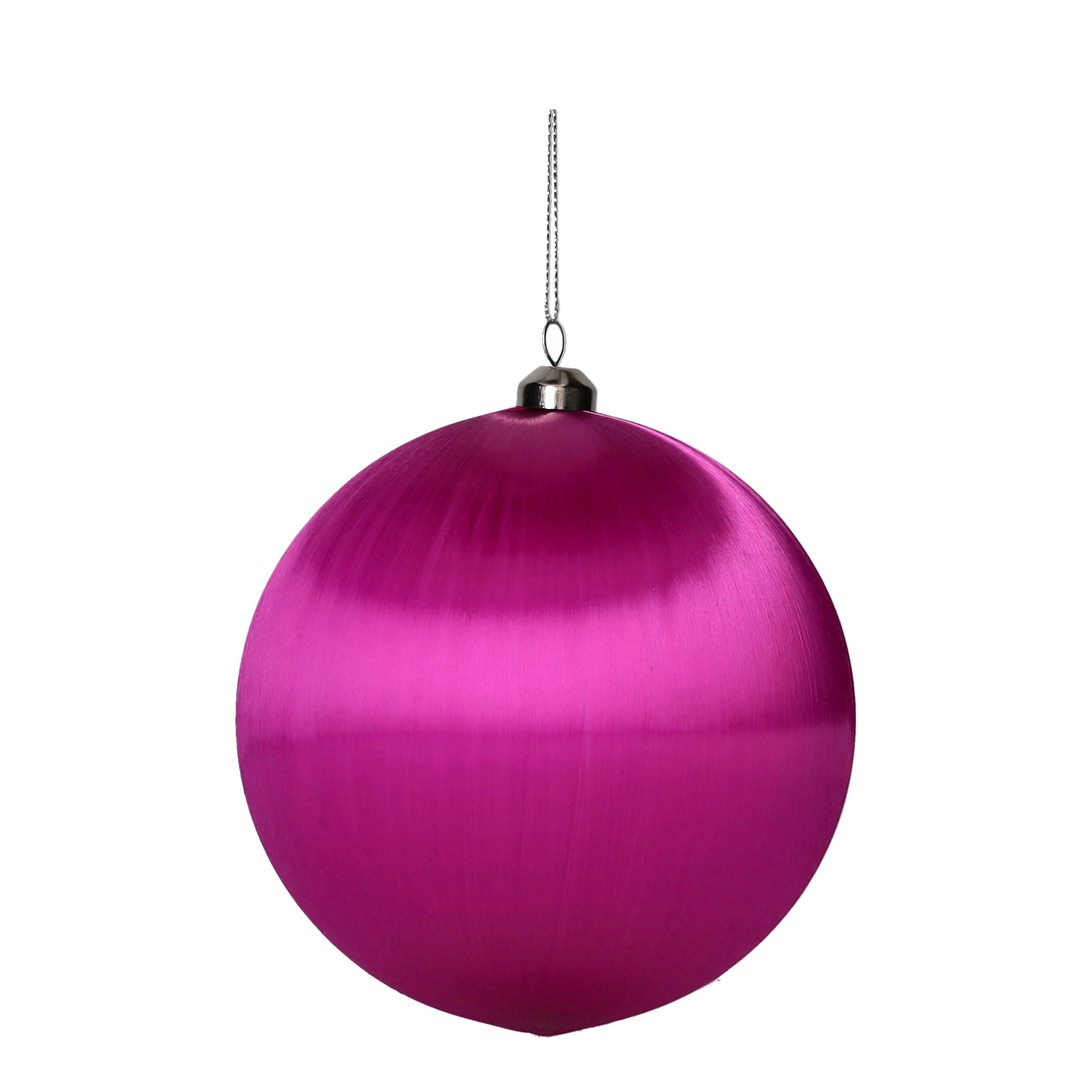 Chinois, Weihnachtskugel, 12cm, lila