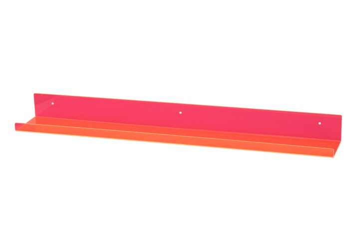 Tokio, Wandregal, L80,9cm, Acryl, orange