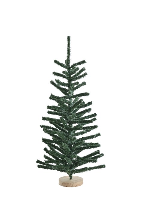 Silva, Deko-Weihnachtsbaum, beflockt, H60cm, grün