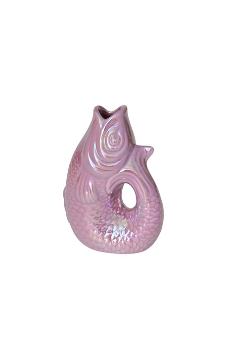 Monsieur Carafon, Fisch, Vase, XS, rainbow violett, 0,2 Liter