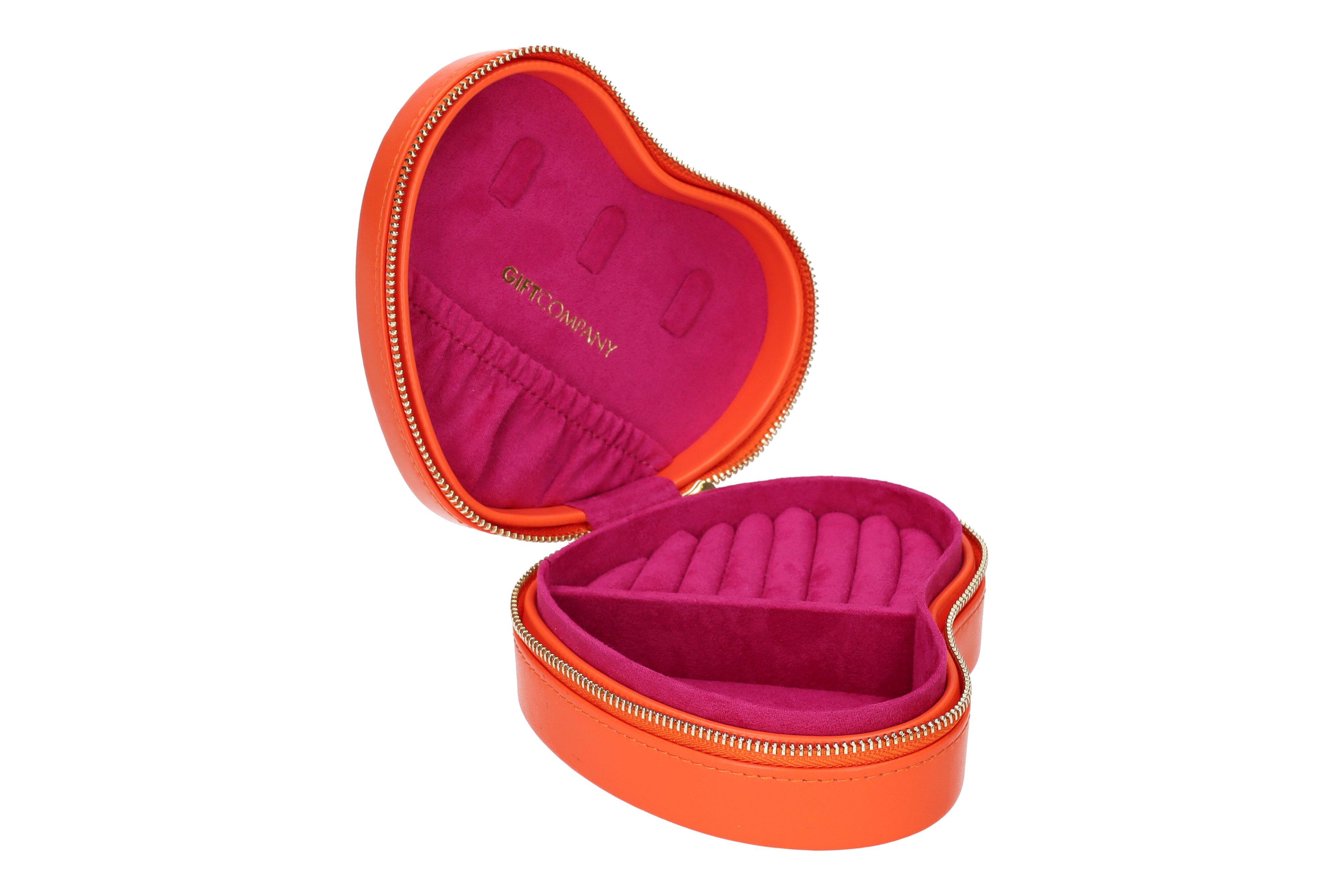 Treasure, Schmucketui Herz, orange