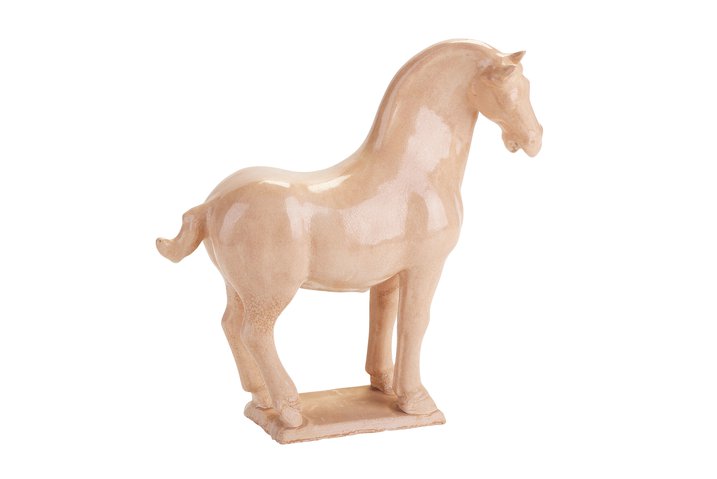 Ma, deco horse, beige