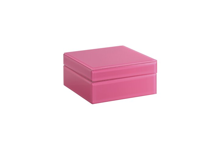 Miroir, Glasbox, S, pink